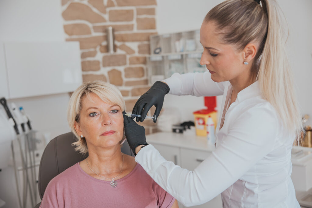 Sanfte Unterspritzung